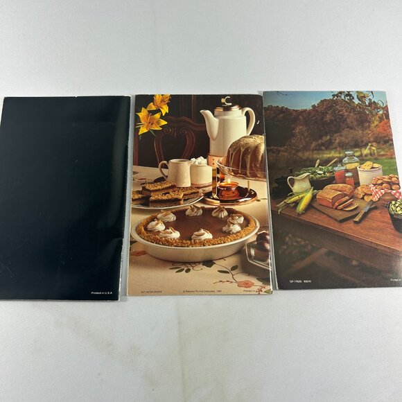 Vintage Lot 7 Cookbooks Booklets Chex Mix Recipes Party Makers Dessert Makers - Picture 7 of 9